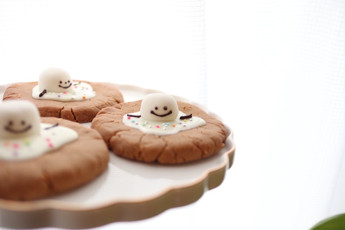 mami_vegee's tweet photo. アリサンオーガニックの
ピーナッツバターを使った
Vegan&amp;Glutenfreeの米粉クッキー🤍⛄️
クランチタイプを使いました♩ https://t.co/UA3AntSyga