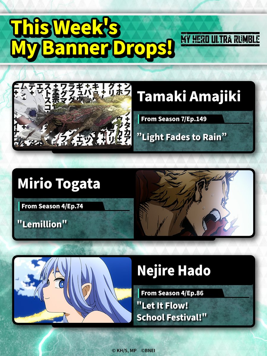 MY HERO ULTRA RUMBLE tweet media