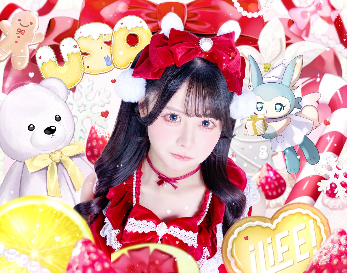 iLife! 福丸うさ メロウチェックアイドルサンタ 12点セット iLiFE!×Malymoon】メロウチェックアイドルサンタ - メルカリ