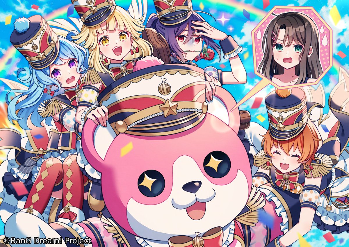 バンドリ10周年ライブ 応援イラスト企画】 本日はハロー、ハッピー