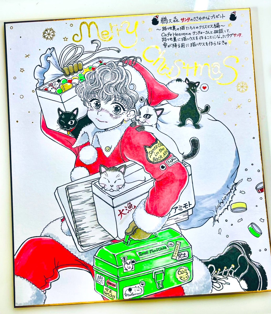 クリスマスの準備に大忙しのウグさん🐦🎄🎅🎁✨