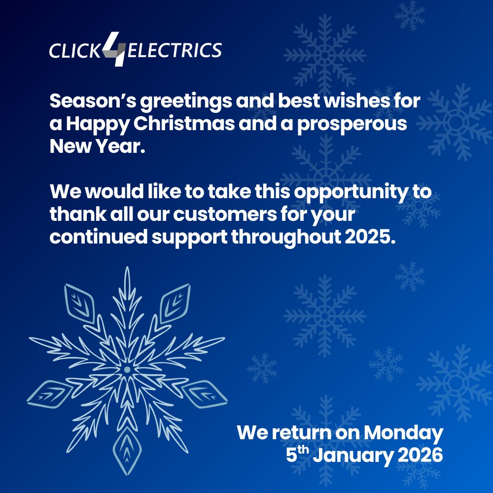🎄 Season’s greetings and best wishes for a Happy Christmas and a prosperous New Year.

We would like to take this opportunity to thank all our customers for your continued support throughout 2025 🍻

#MerryChristmas #Install #Trades #ElectricianLife #SparkyLife #InteriorDecor
