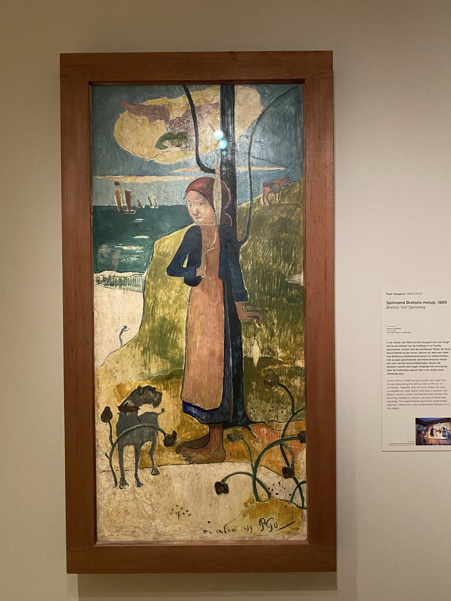 juditibarcelona's tweet photo. Devant d un Paul Gauguin , emoció es poc .
#Bdiaaaa https://t.co/BgNZE6b5us
