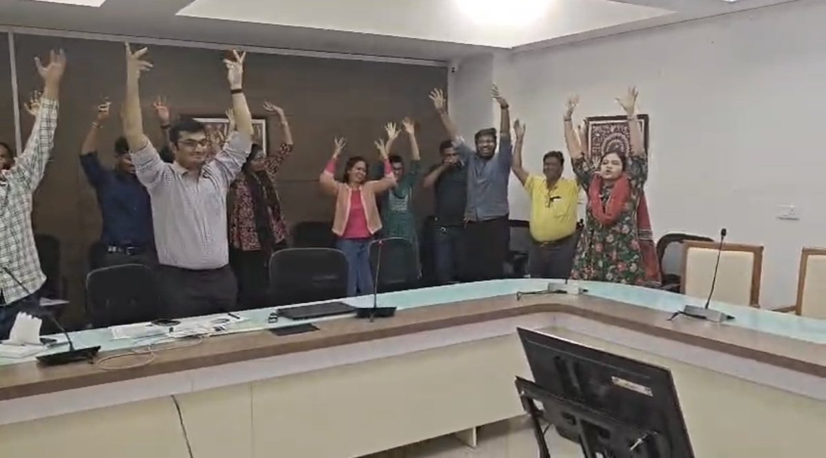 On 19/12/2025, under the capacity building of Ayushman Bharat Digital Mission Gandhinagar, training was organized with Sub District Hospitals of Ahmedabad and Gandhinagar Regional under the leadership of the Hon.Commissioner Health-Rural and Mission Director, NHM, Gujarat.