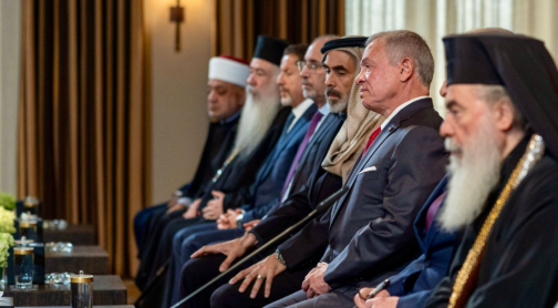 عين على القدس يسلط الضوء على لقاء الملك قيادات دينية مقدسية وأردنية 