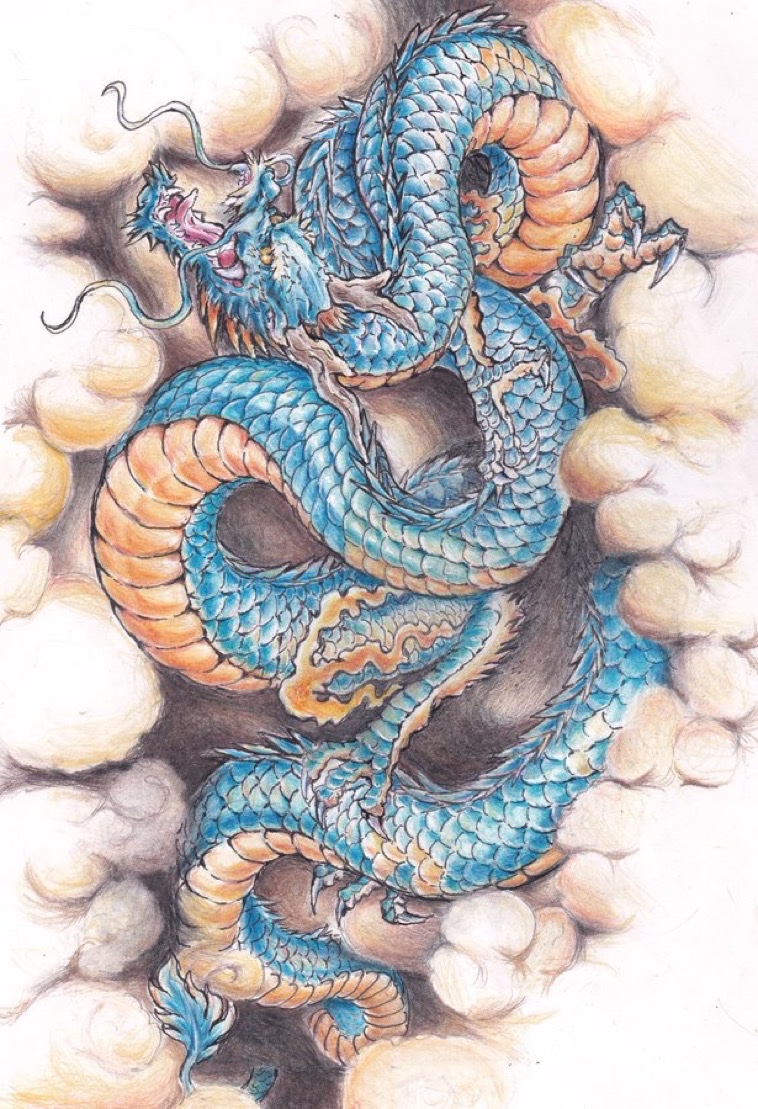 めっちゃ素敵な龍✨(୨୧ ❛ᴗ❛)✧
