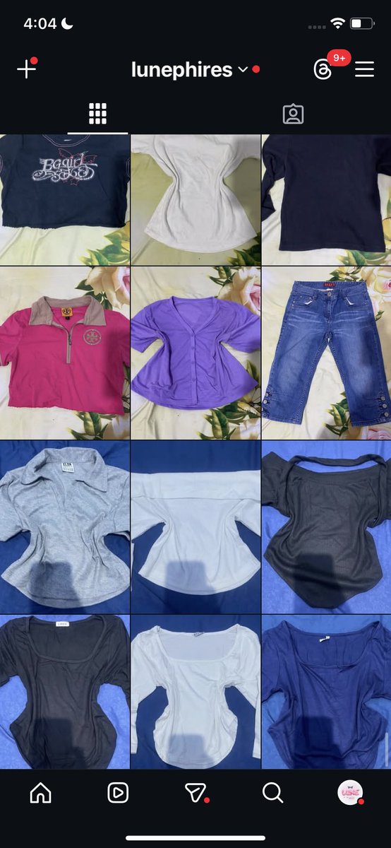 lunephires's tweet photo. blouse blouse cantik ada banyak crop top, rok, jeans, jaket. harganya juga 15k-25k aja yaaa 😗😗😗 murce kaannn 😋🥹☝🏻☝🏻 https://t.co/PViEPUmnNO