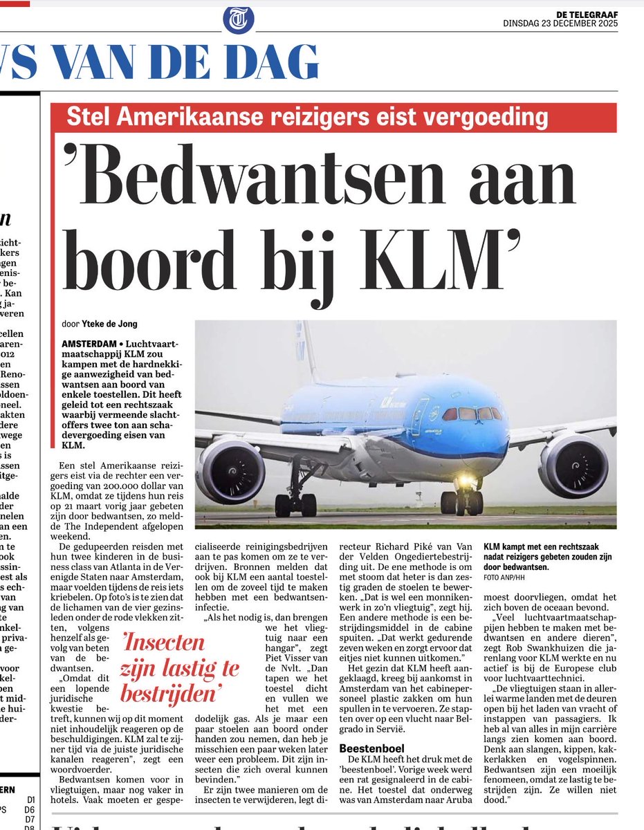 Breek! <a href="/KLM/">KLM</a> Kerstpakket van <a href="/ytekedejong/">Yteke de Jong</a> viel tegen.