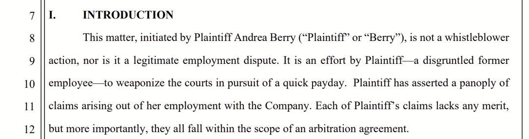 Jimmy_John_s's tweet photo. "A disgruntled former employee to weaponize the courts in pursuit of a quick payday" 

Don't understand why anyone would waste time doing it - Supporting @Theta_Network. https://t.co/peAVZPeKWq