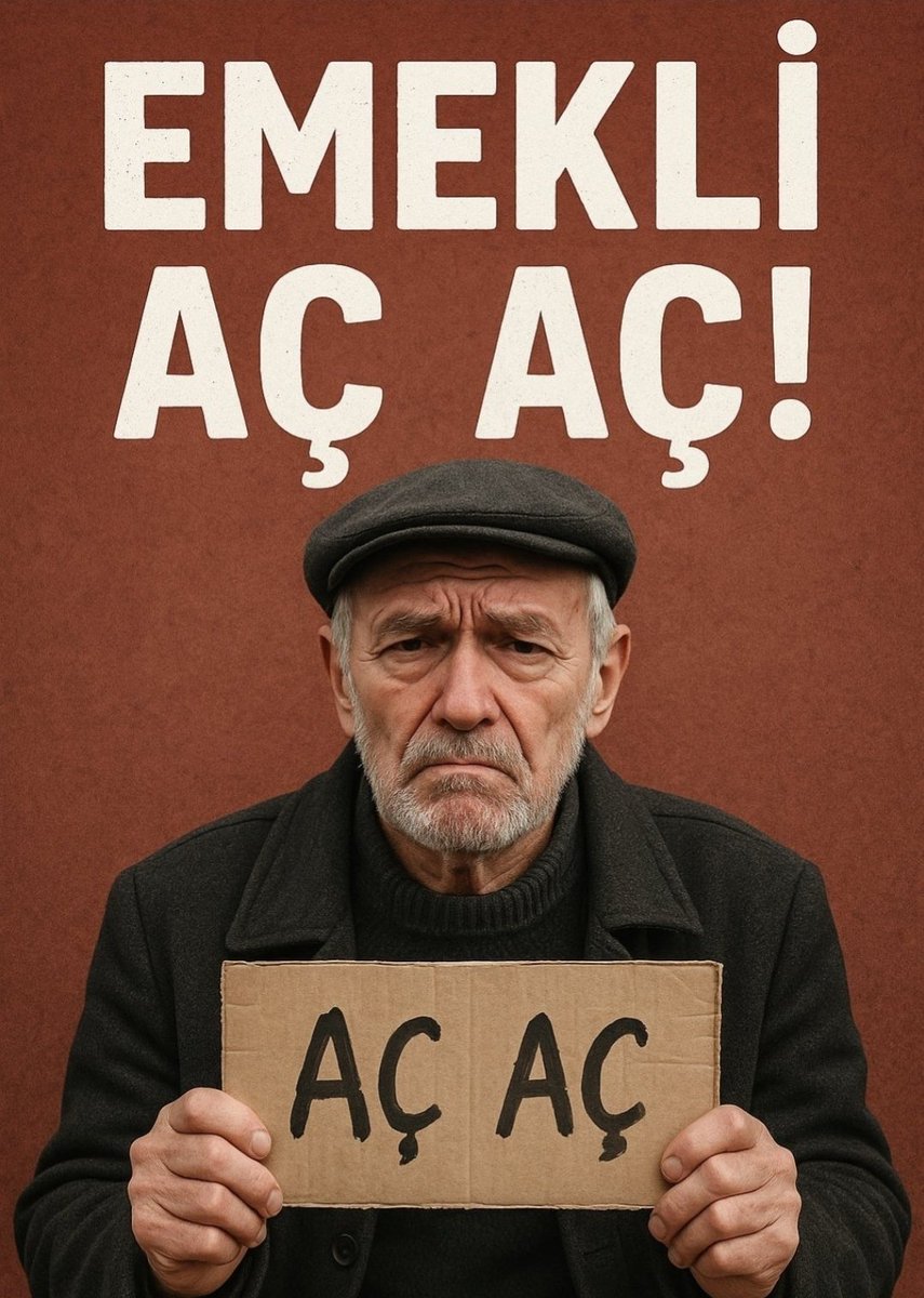 Emekli 16,881 tly geçinemiyor insan onuruna yaraşır bir maaş istiyoruz 

#EmekliyiAçSefilBıraktılar
#5000KısmiyiSersefilBıraktılar
<a href="/isikhanvedat/">Prof. Dr. Vedat Işıkhan</a> Saadettin Saran Ela rümeysa cebeci #altın şeyma subaşı