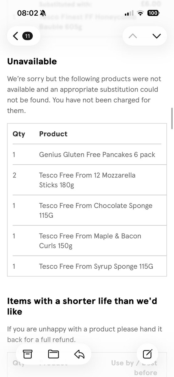 k_constable's tweet photo. Thanks @Tesco - up at the crack of dawn to get a Christmas slot to then not get half the free from foods that we need in a house of gluten free people!! So annoying!!!!! @beckyexcell https://t.co/AQmsMiHKo7