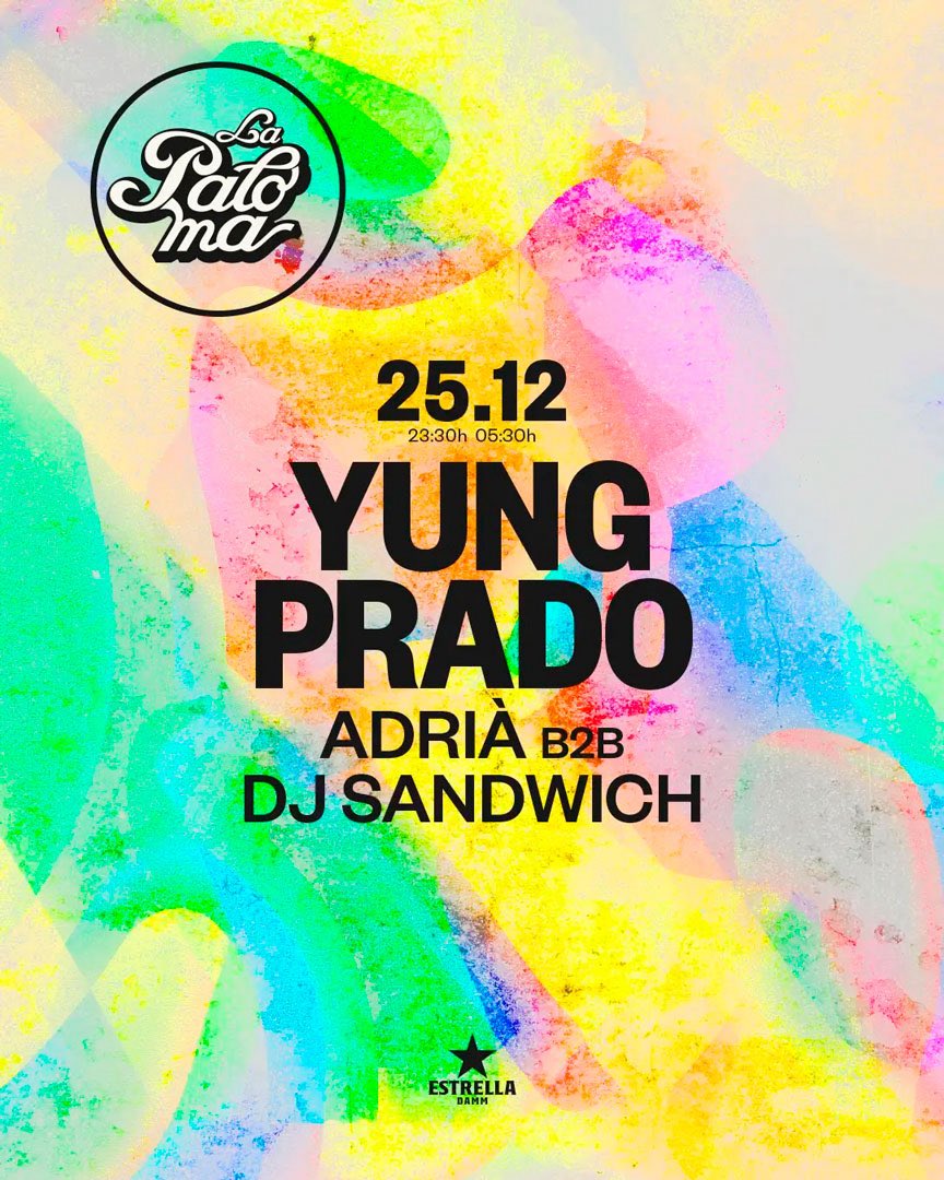 carlesalmagro's tweet photo. .@salalapaloma se viste de gala para cerrar el año apostando por el talento local y el prestigio internacional: la noche de Navidad (25 de diciembre) con el house de Yung Prado y, como broche final, Glove Party (31 de diciembre)...
Más in https://t.co/LFXS3WhwTV https://t.co/cubY4yfe35