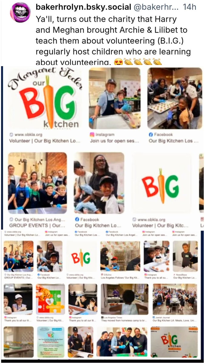 KajolMomento's tweet image. It's clear the Sussexes volunteering is authentic. H&amp;amp;M kids are already affiliated with a charity which teaches volunteering skills to kids!