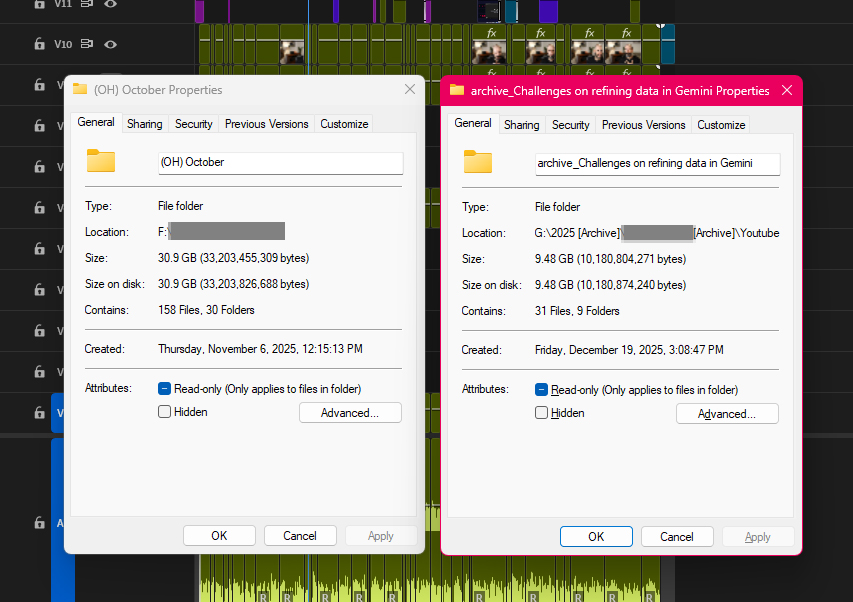 this plugin by <a href="/autokroma/">Autokroma</a> called #PlumePack is a big W

overall project file size went from 30gb to 10gb. imagine having terabytes worth of project files😆

cleaning up for the next yr is so worth it