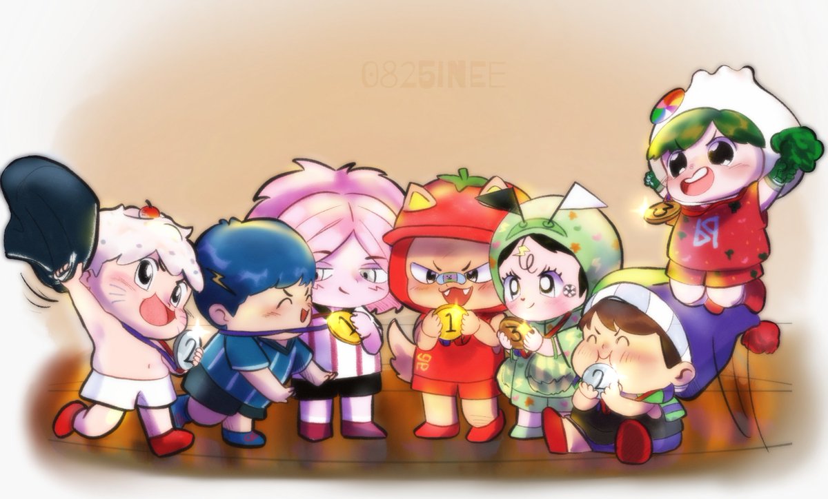 0825inee's tweet image. Winners 🥇🥈🥉