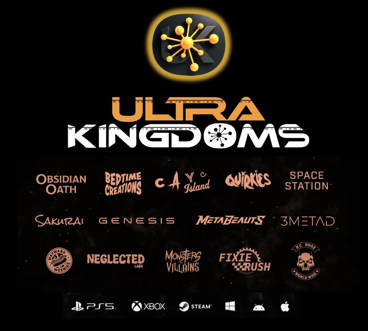 TOP_HAT_838's tweet image. @UltraKingdoms is one to watch. The first ever cross console multiverse metaverse.
