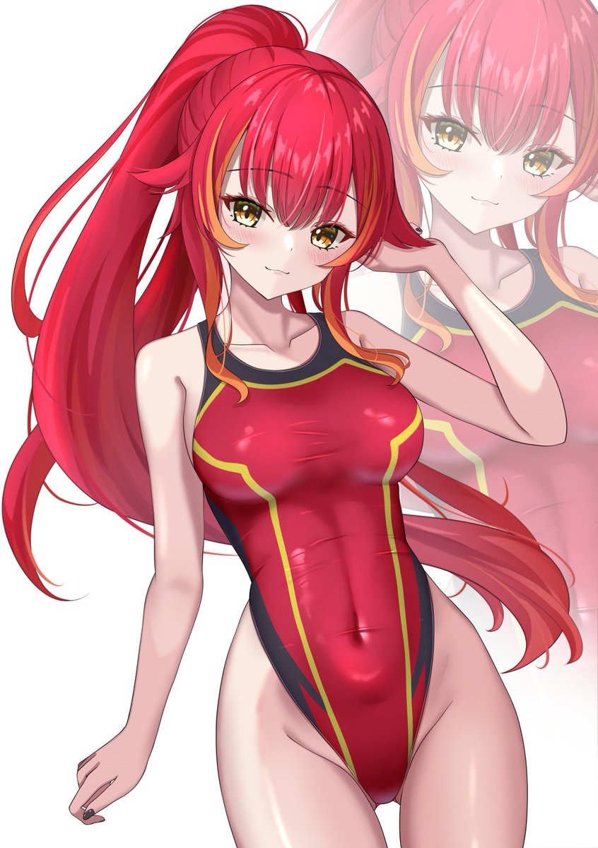 つなさんの競泳水着です!
 #ねこたぺすとりー 