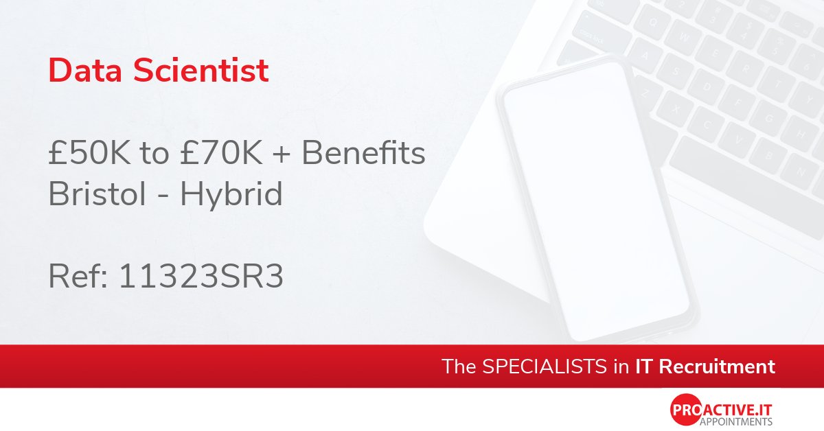 ProactiveIT_UK's tweet image. This role offers an excellent opportunity for someone who wants to play a key part in elevating how data, analytics, and technology are used across the organisation.
proactive.it/job/data-scien…
#SQL #Python #PowerBI
