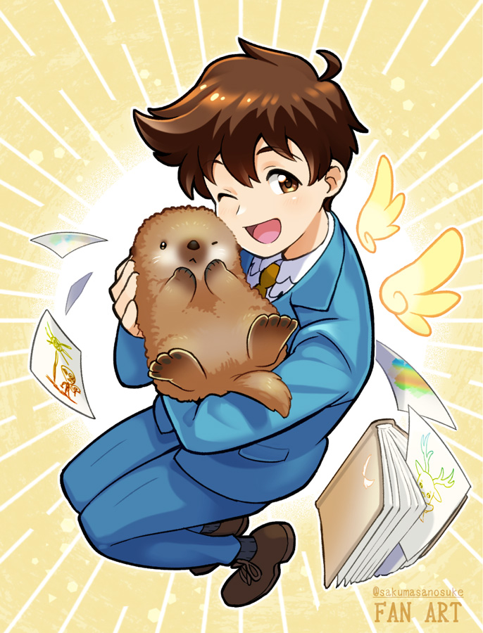 「【ファンアート再掲/FAN ART】 『天地創造デザイン部』より 下田くん(とラ」|佐久間さのすけ／Sanosuke Sakumaのイラスト
