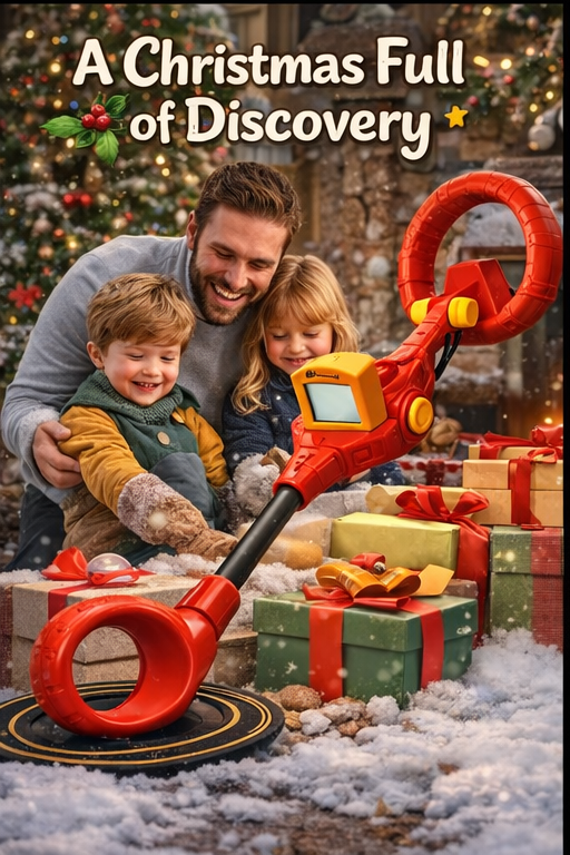 🎄 Christmas Limited: PANCKY Kids (3–10). 1.65 lb, LCD icons, auto sensitivity, 6.6" IP68 coil. Beach or backyard first? 🏖️🏡
Shop: panckydetectors.com/products/panck…
#KidsMetalDetector #ChristmasGifts #TreasureHunt