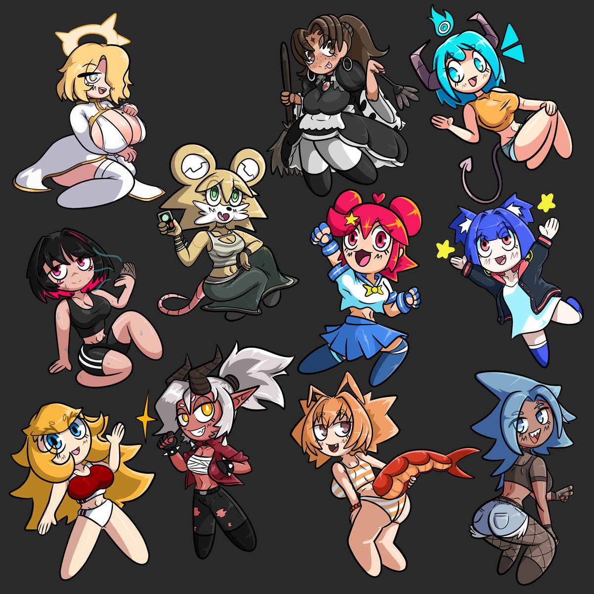 IM STILL NOT DONE, MORE SECRET SANTA! 

To the ones I couldn’t tag:
<a href="/KezieDra/">Kezie ✨</a> 
<a href="/Draw_the_Dice/">Dice Arcana⭐️</a> 
<a href="/IMCARBRRR/">𝗰𝗮𝗿🚗</a> 
@ CEPH-7 on Insta