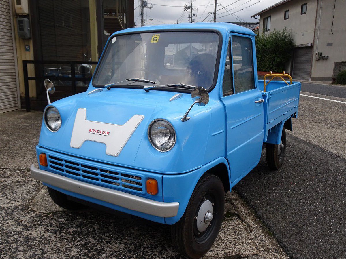 bestauto_jp's tweet photo. 長年モンキーハウスに展示してあったT360‼️
雲州平田駅後ろの倉庫の展示場に飾ることにしましたよ〜!
#ベストオート
#T360 https://t.co/QEho4ctl4M
