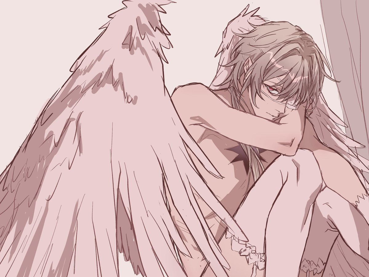 eytmp's tweet image. #Anaxa angel devil (self indulgent)