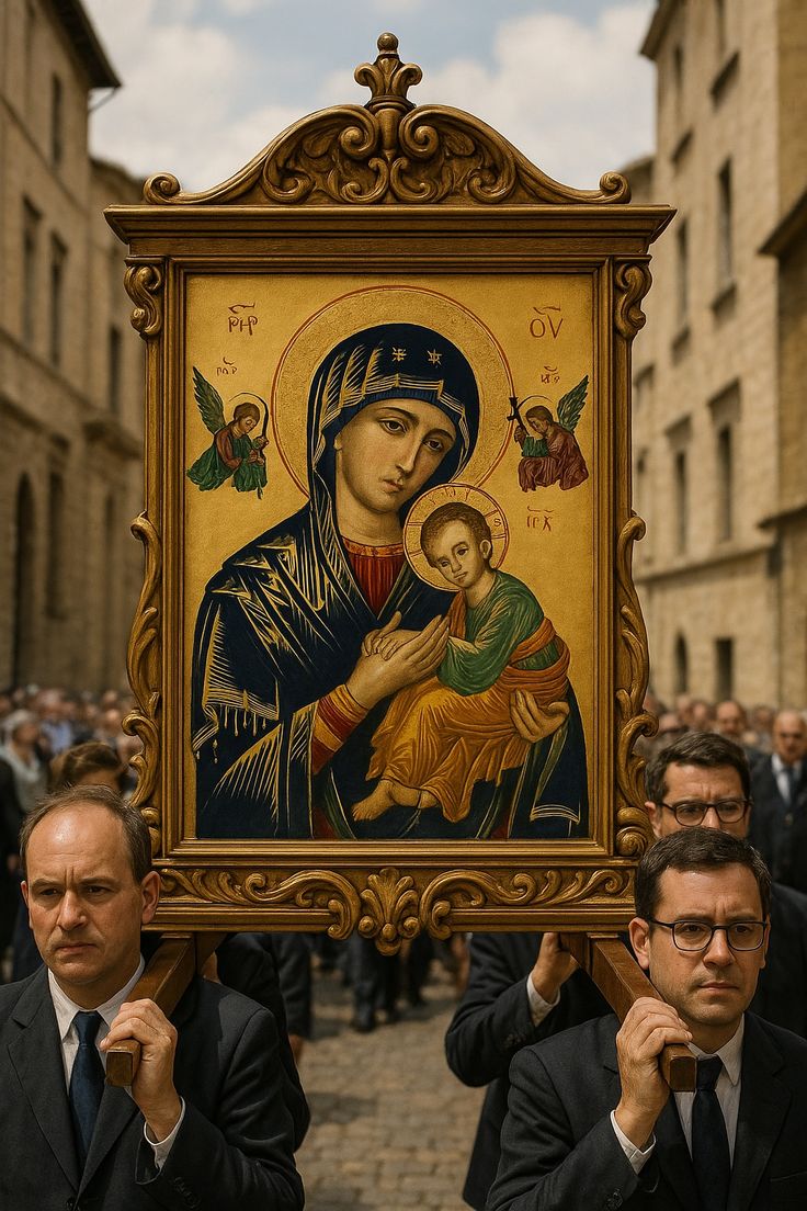 JustAdaugoijele's tweet image. Our Lady, Mother of Perpetual Help, Pray for us, mom💙