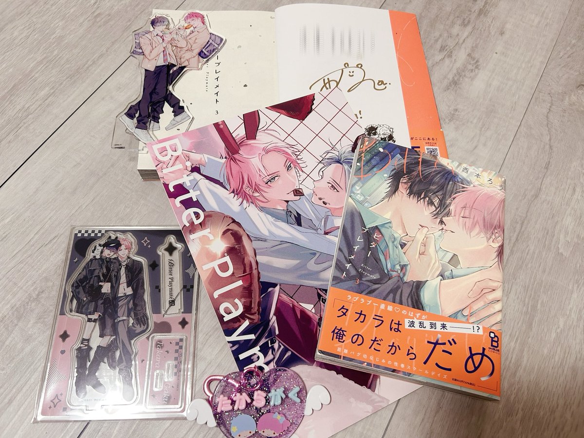 ビタープレイメイト 西本ろう 直筆サイン入り カフェ アクリルアートボード CATEGORY 西本ろう | K-BOOKS 池袋 2次元グッズ通販