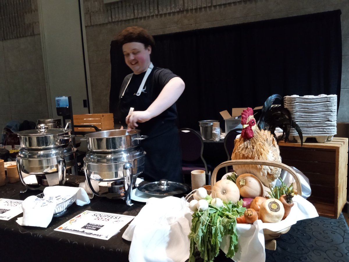 DumaPalette's tweet photo. 9 days to 2026...
Soupfest for a good cause - totally pigged out on a variety of amazing soups! https://t.co/QSiPQfaBLS