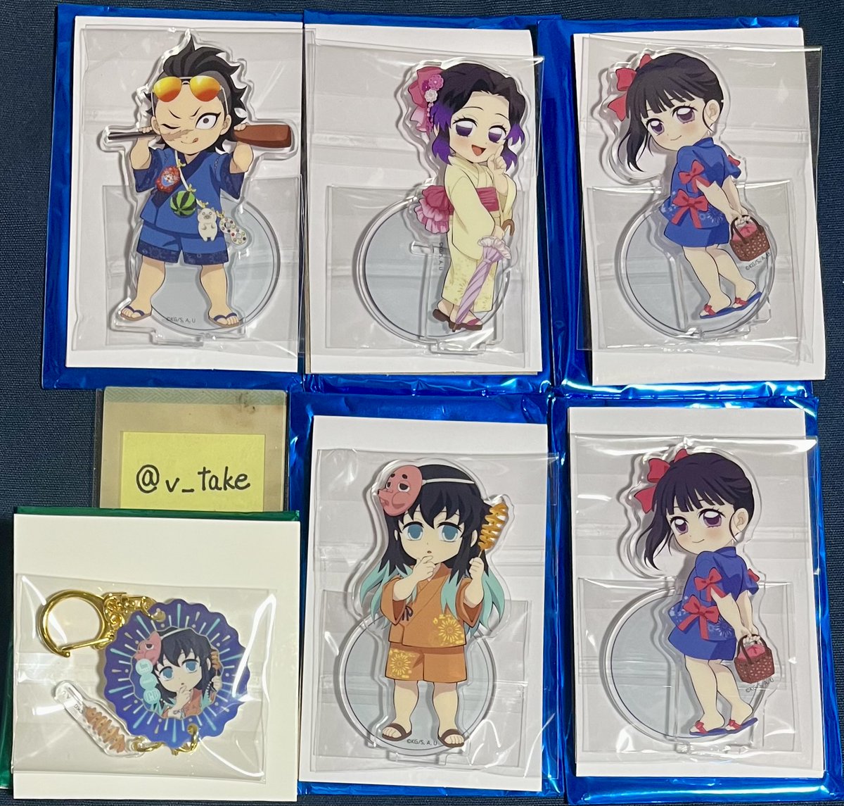 交換】鬼滅の刃 ufotable アクリルスタンド アクスタ ポスカ ポスト