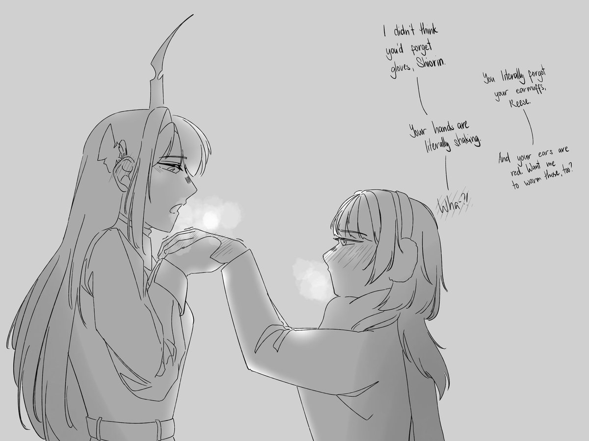 tinyfloofer's tweet image. #shioraven Who needs hand warmers when you have... a hand warmer?