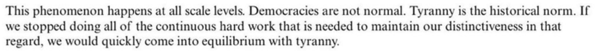 richardsyal's tweet photo. @aaditsh Interesting comment  by Jeff Bezos:
We have stopped the hard work in protecting our democracies. We are in equilibrium with Tyranny and Bezos, the hypocrite that he is, is leading the charge towards Tyranny. https://t.co/YlfdPjA4KZ