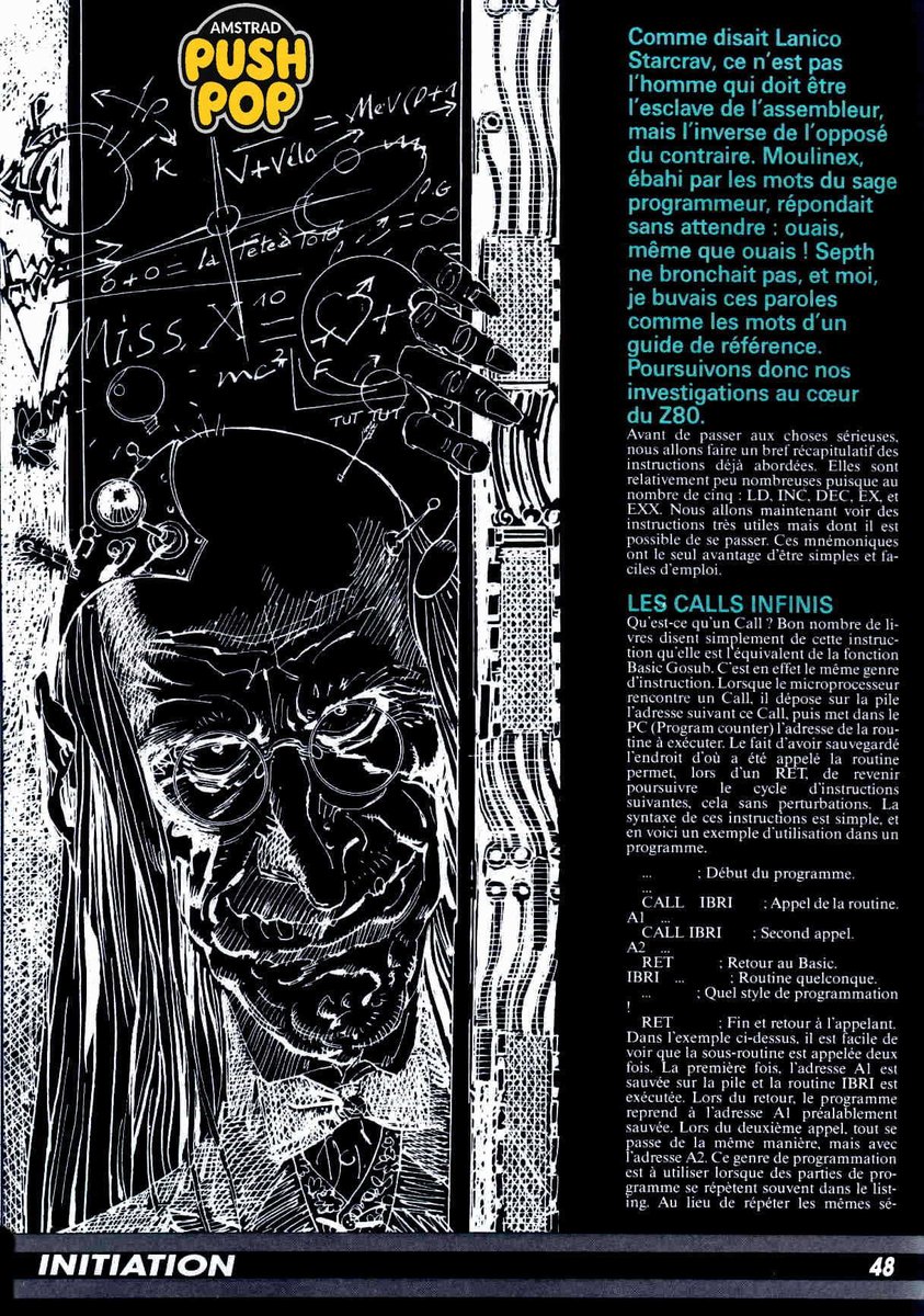 AmstradPushnPop's tweet image. wip Amstrad Push/Pop ;)
itch.io/t/5665527/amst…

#amstrad #cpc #Coding #assembleur #z80