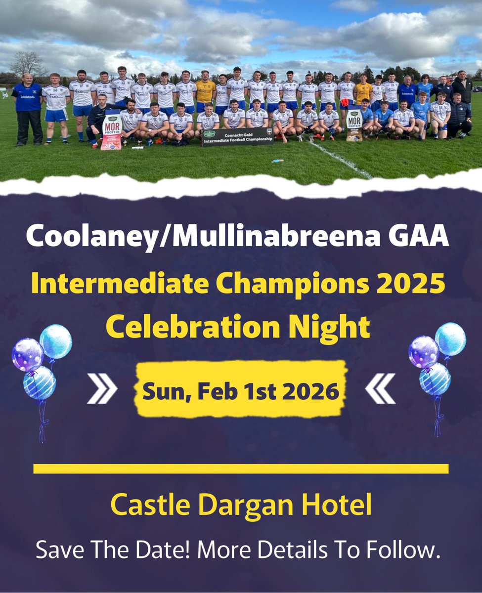 Coolaney/Mullinabreena GAA tweet media
