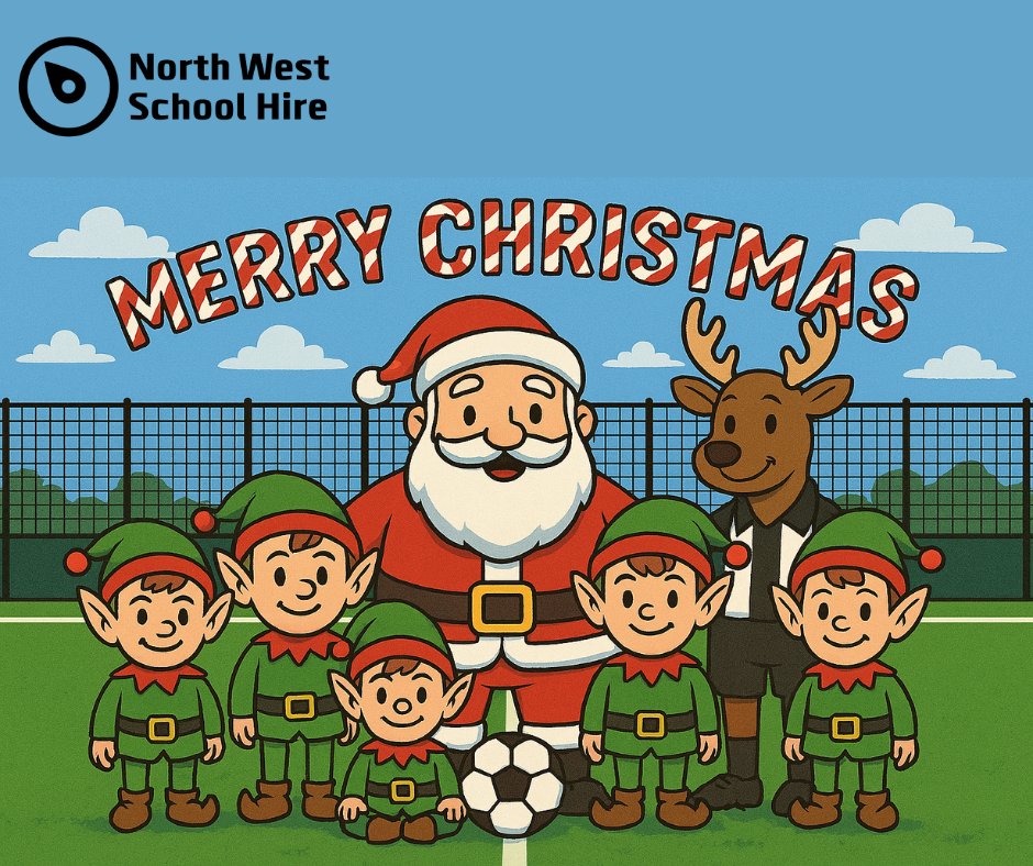 🎄 Merry Christmas from all of us at North West School Hire! Wishing you a day full of joy, laughter, and festive cheer.