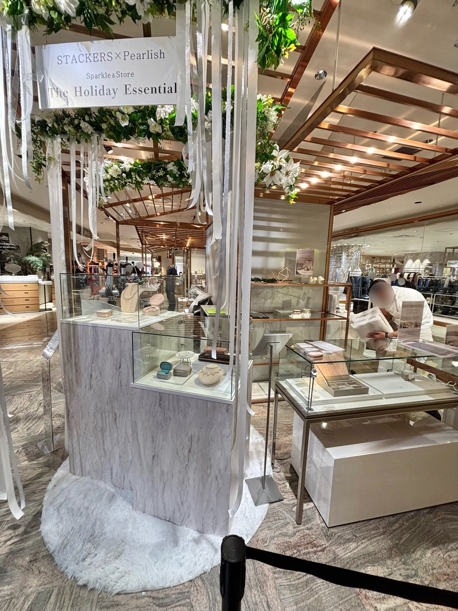 STACKERS 伊勢丹新宿ポップアップ マリアケント社のツイード生地を張り