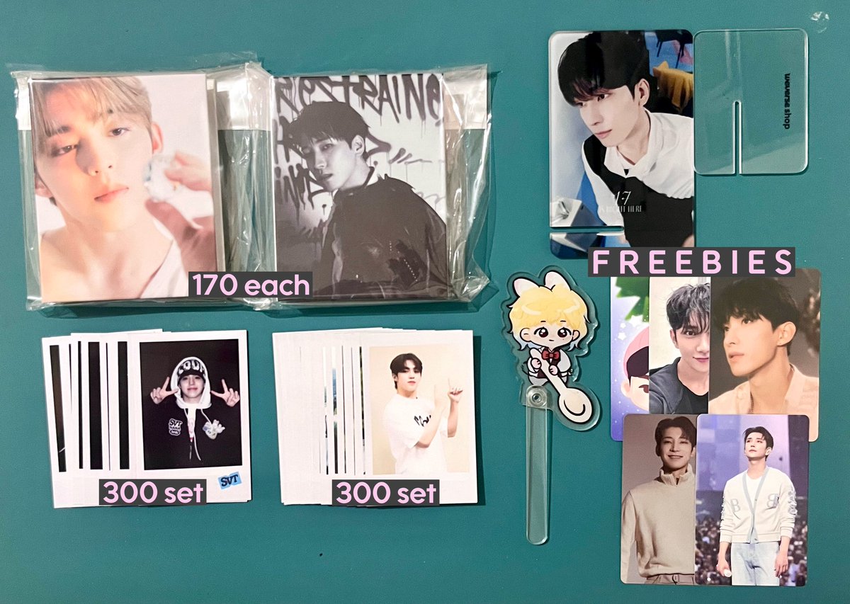 hellobernz's tweet image. seventeen wts lfb ph

added more wonwoo pcs

— selling as set for 9k (dop: payo/2 months installment with nrdp)
— hatian 🆗, pbd on pic (dop: payo/1 month with nrdp)
— ❌ sensi, esp your choice pvc pcs

📍MNL

reply/dm if inch—to host.