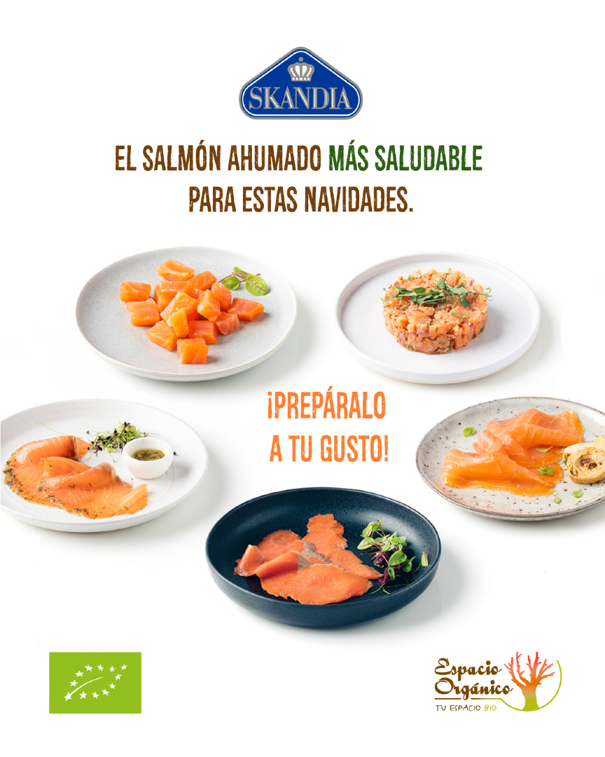 Saborea un salmón único, criado en granjas ecológicas que cuentan con certificado de respeto al bienestar animal. Disfruta del salmón cuidando de tu salud y del medio ambiente.
 👉f.mtr.cool/vibfugbzeb
#AlimentaciónSaludable
#navidadsaludable
#SalmónBIO