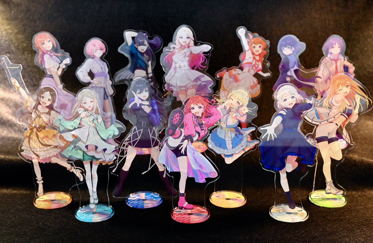 アクスタ通販】 C107のアクスタ各種、BOOTHに登録いたしましたー