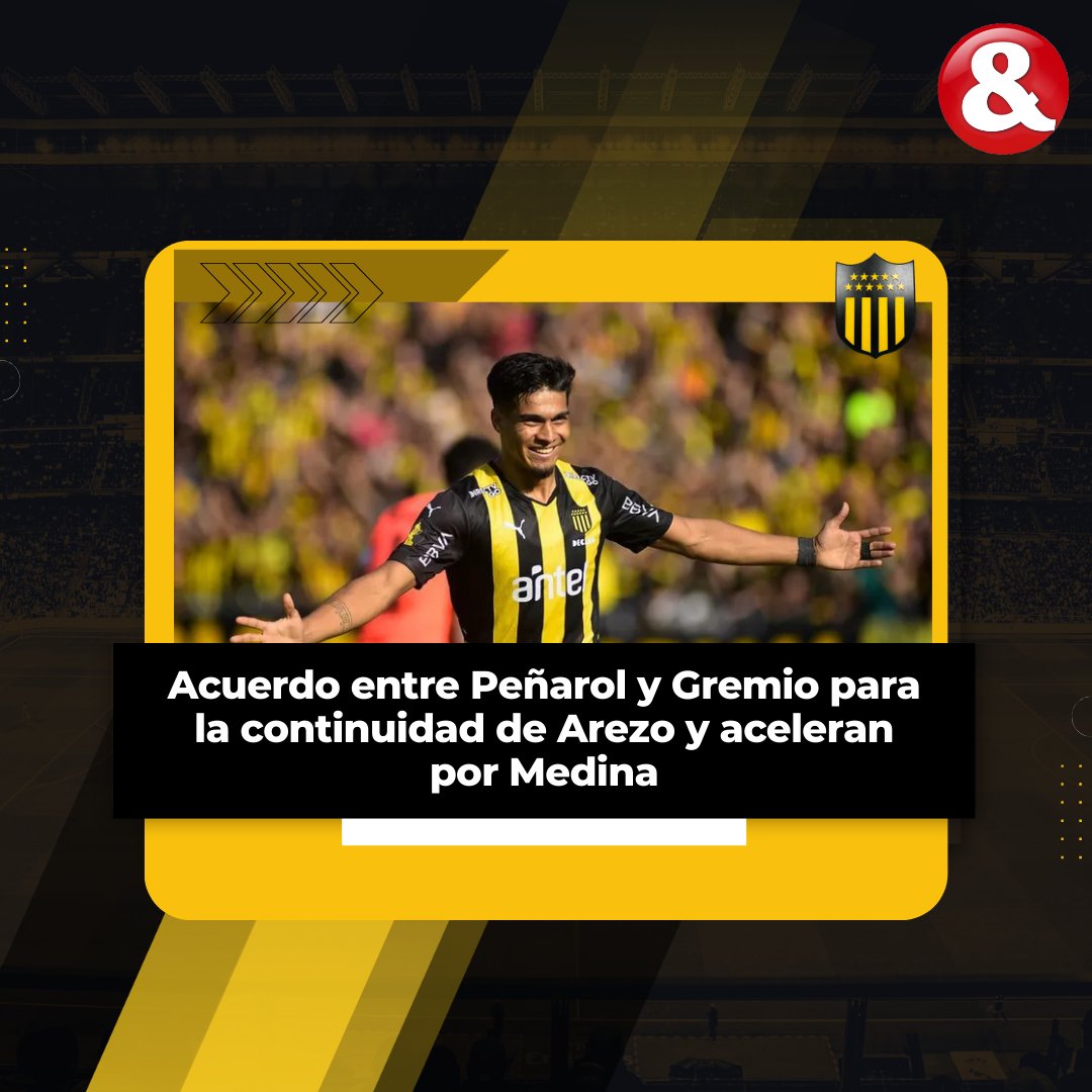 CarasyCaretasuy's tweet photo. Peñarol pagará 400.000 dólares por un nuevo préstamo por Arezo. Por otra parte, si quiere a Alan Medina tendrá que comprar parte de la ficha.

▶️💻🔗https://t.co/JYHycmo48L https://t.co/JDoSvwn7jf