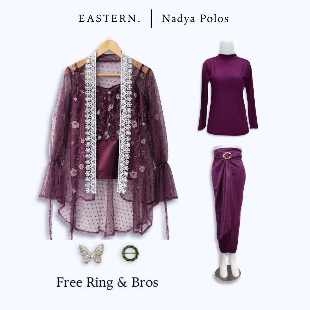 syylxx's tweet photo. Cek (SET5IN1) Kebaya Kutubaru Nadya Modern Aesthetic Set Kebaya Wisuda Baju Kondangan Wanita Kekinian dengan harga Rp110.670. Dapatkan di Shopee sekarang! https://t.co/Vlyy8KotC7 https://t.co/QbXKMrkSmT