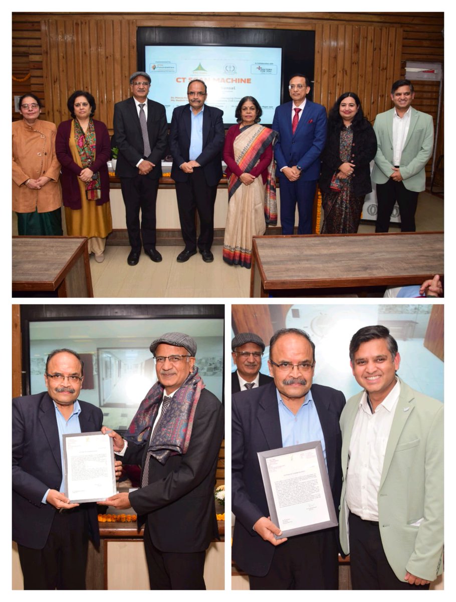 Dr. Sandeep Bansal, Director <a href="/SJHDELHI/">VMMC & Safdarjung Hospital</a>, inaugurated  CT Scan machine supported under CSR by <a href="/ptc_indialtd/">PTC India Ltd</a>, PTC Foundation &amp; <a href="/DFYIndia/">Doctors For You</a>, strengthening diagnostic services at <a href="/SJHDELHI/">VMMC & Safdarjung Hospital</a>, in presence of CMD Dr. Manoj Jhawar, Dr Charu MS SJH &amp; Dr Rajat Jain.
