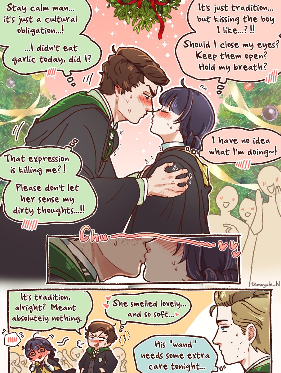 Mistletoe and Not Quite Lovers🎄