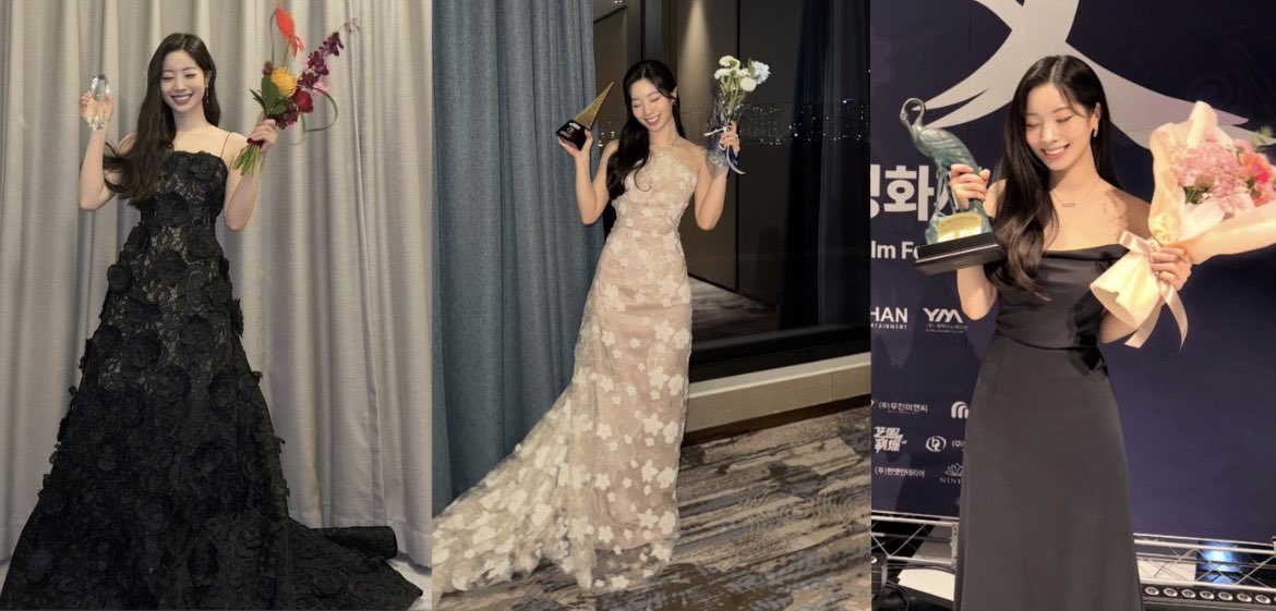 lovemedahyun's tweet photo. Actress DAHYUN in her debut year:

- RISING STAR at 29th BIFF Marie Claire Asia Star Awards 
- BEST NEW ACTRESS at 2025 Seoul Global Movie Awards 
- NEW STAR at 29th Chunsa International Film Festival https://t.co/4jywiWttli