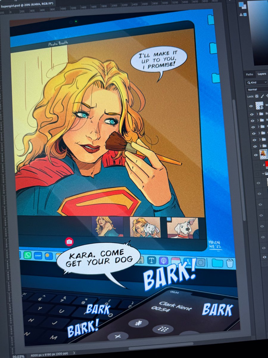 a #supergirl headcanon I'd like to share 🫰