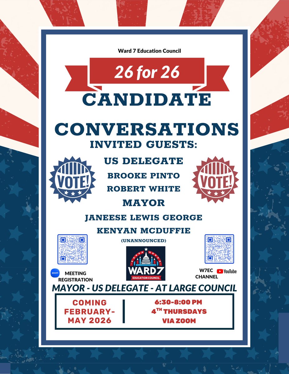 Ward 7 Education tweet media