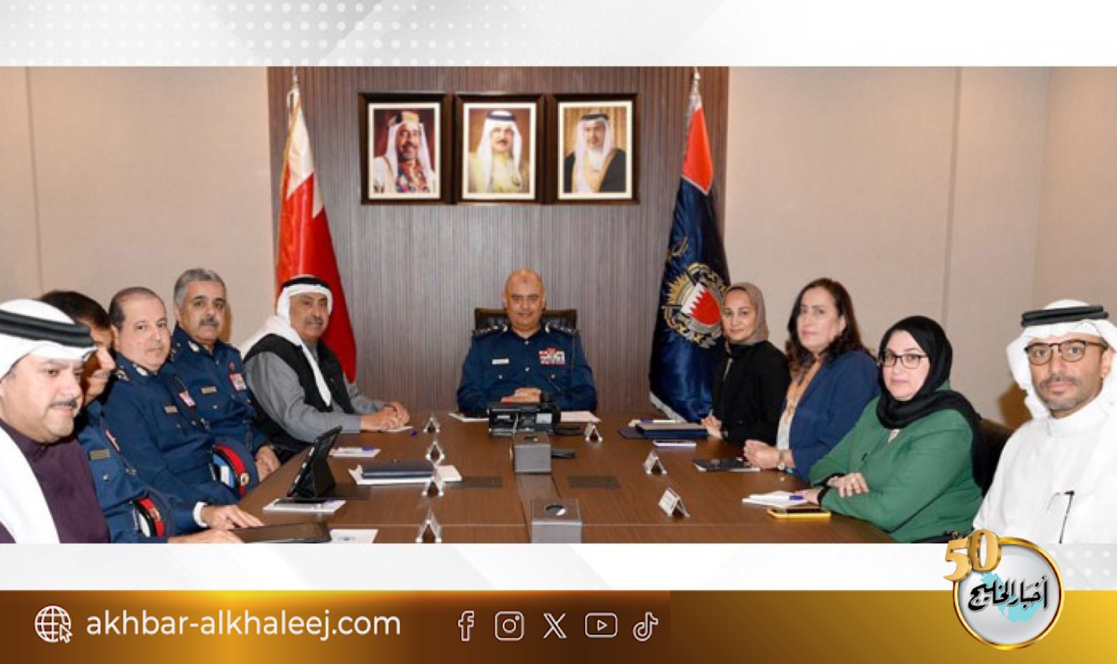 رئيس الشرطة يبحث مع وكيل وزارة الصحة التعاون والتنسيق المشترك وتعزيز جاهزية الاستجابة لحالات الطوارئ #البحرين 