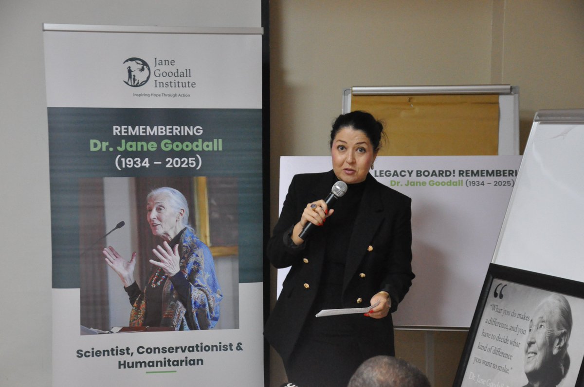 JGI_ug's tweet image. Recently, in Uganda, Dr.Jane Goodall’s Green Hope – Legacy Book was launched to honor her life, her legacy, &amp;amp;her contribution to environmental protection, conservation, and the well-being of all living things—animals and the planet we all share@EUinUG @MTWAUganda @Ugandawildlife