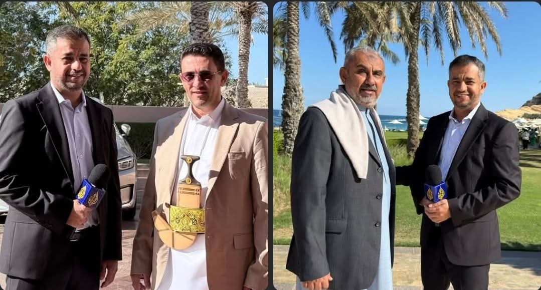 karar_almarani's tweet photo. على اليمين رئيس لجنة الأسرى لحكومة الإرتزاق، على اليسار رئيس لجنة الأسرى لحكومة صنعاء!
الفرق واضح ولا يحتاج توضيح أكثر! 
الاول خلسوه العسيب والجنبية، والثاني داخل بالعسيب والجنبية!
وكما قال الشهيد الشاعر عبدالمحسن النمري:
"من مع ربي عزيز ومن مع امريكا مذلة
وأي دولة ضد ربي فاقطع الظن ببقاها"

عز يا مال العز
@abdulqadermortd